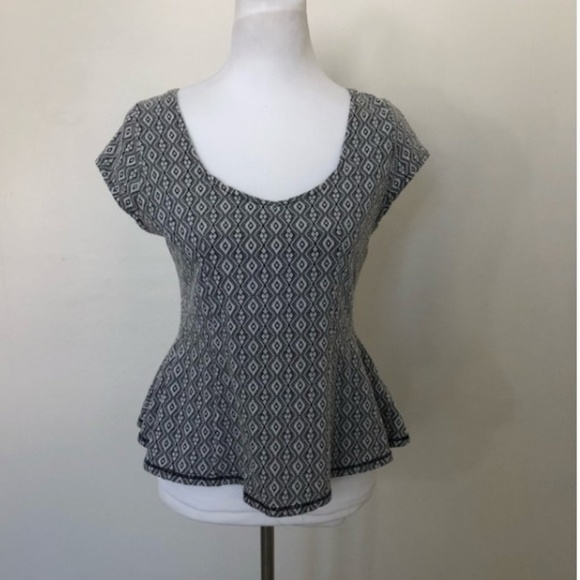 Anthropologie Tops - Anthropologie Black & White Top Anthropologie Tops - Anthropologie Black & White Top